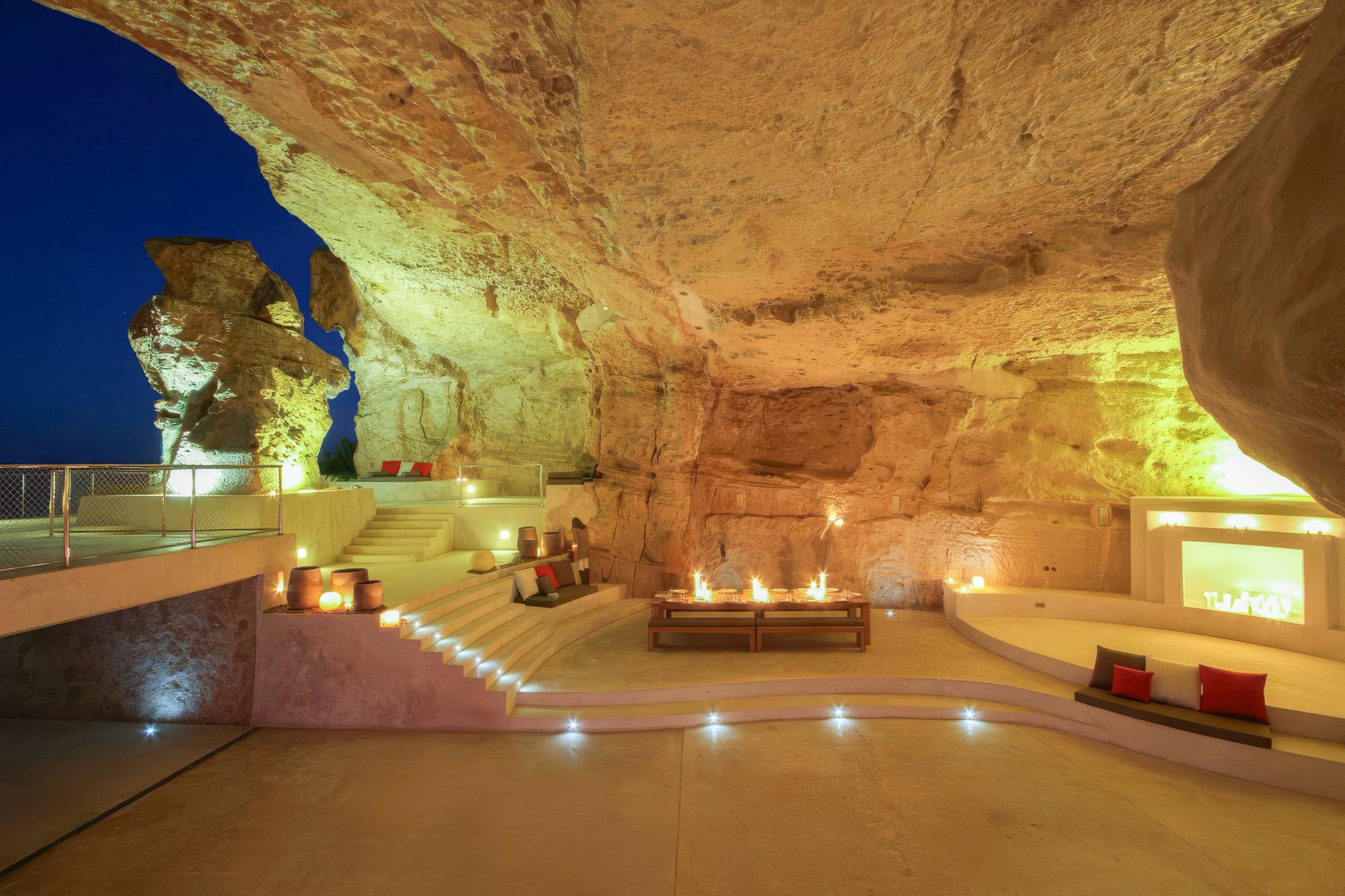 Cave interior