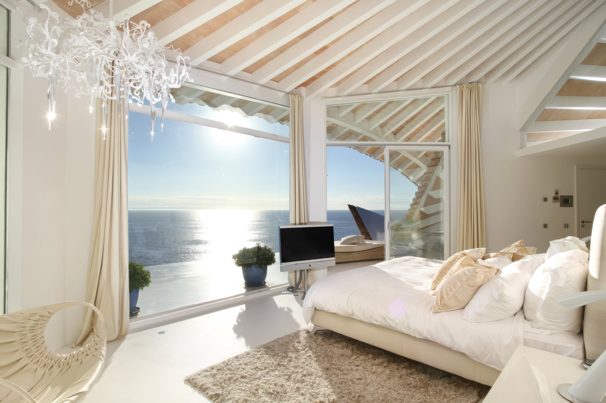Master bedroom suite